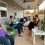 Farm Party 2019 folks on the porch