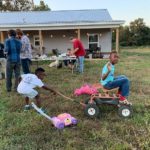 Farm Party 2019 children playing