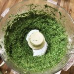 Fennel and carrot top pesto