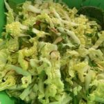 Napa cabbage & cilantro salad