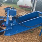 US Small Farm one row sweet potato digger side view