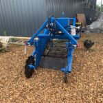 US Small Farm one row sweet potato digger front view