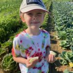 What's a kid to do for a snack? Cooper likes fresh kohlrabi