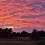 Shorter days means later sunrises, which means we are always out in time to see them.  Randy captured this particularly spectacular one.