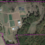 2022 Double bay high tunnel and greenhouse are completed. Apple orchard has cover crop only.