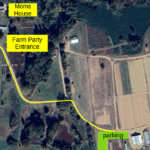 Farm party and general access map